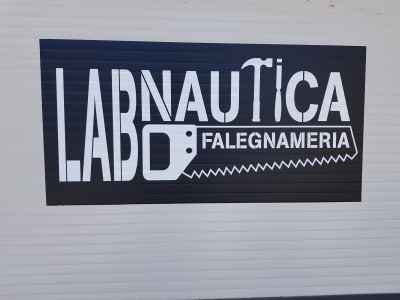 Logo falegnameria "LAB Nautica"